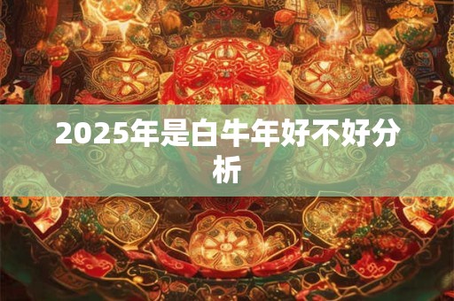 2025年是白牛年好不好分析