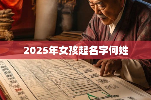 2025年女孩起名字何姓 2025年女孩起名字何姓