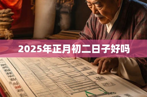 2025年正月初二日子好吗