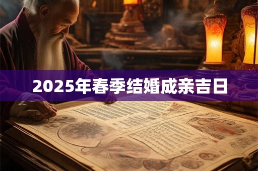 2025年春季结婚成亲吉日 2025年春季结婚成亲吉日