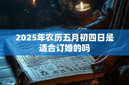 2025年农历五月初四日是适合订婚的吗 2025年农历五月初四日是适合订婚的吗