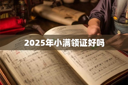 2025年小满领证好吗 2025年小满领证好吗
