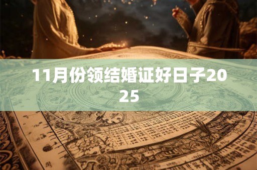 11月份领结婚证好日子2025