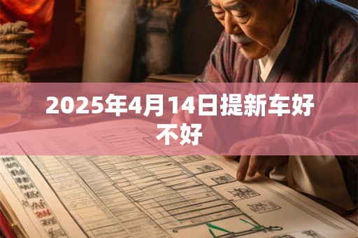 2025年4月14日提新车好不好