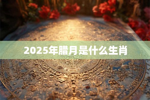 2025年腊月是什么生肖 2025年腊月是什么生肖