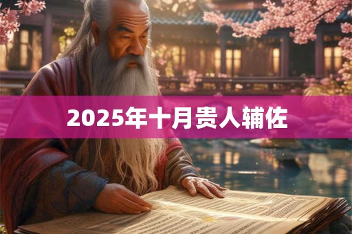 2025年十月贵人辅佐
