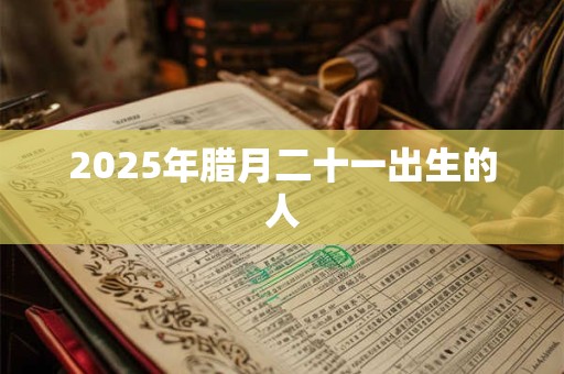 2025年腊月二十一出生的人