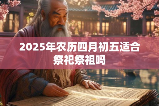 2025年农历四月初五适合祭祀祭祖吗