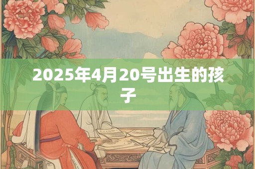 2025年4月20号出生的孩子 2025年4月20号出生的孩子