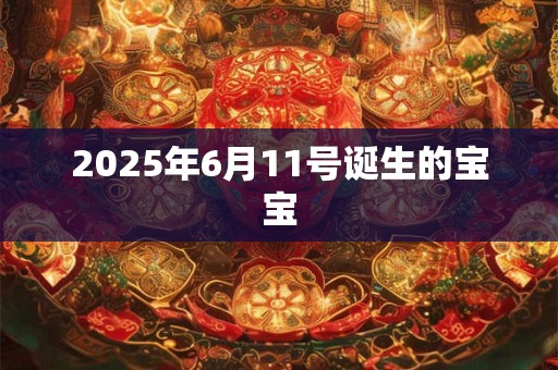2025年6月11号诞生的宝宝 2025年6月11号诞生的宝宝