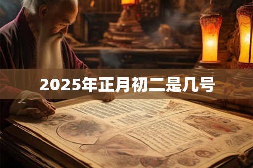 2025年正月初二是几号