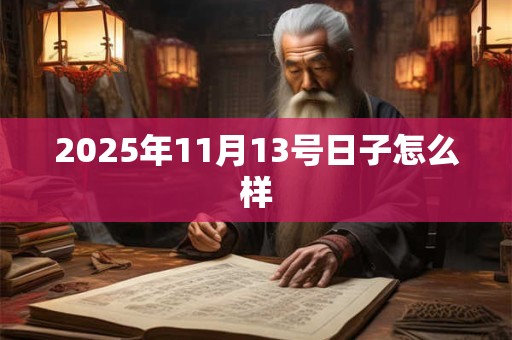 2025年11月13号日子怎么样 2025年11月13号日子怎么样
