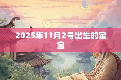 2025年11月2号出生的宝宝