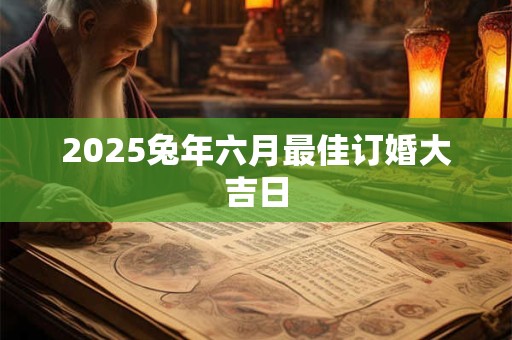 2026兔年六月最佳订婚大吉日