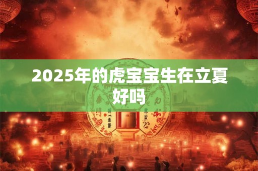 2025年的虎宝宝生在立夏好吗 2025年的虎宝宝生在立夏好吗