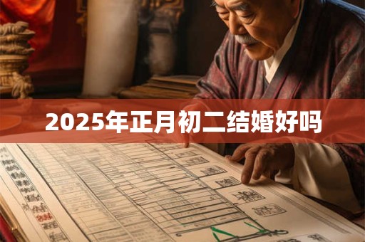 2025年正月初二结婚好吗 2025年正月初二结婚好吗