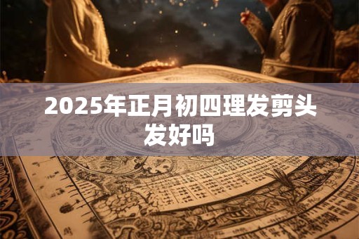 2025年正月初四理发剪头发好吗 2025年正月初四理发剪头发好吗