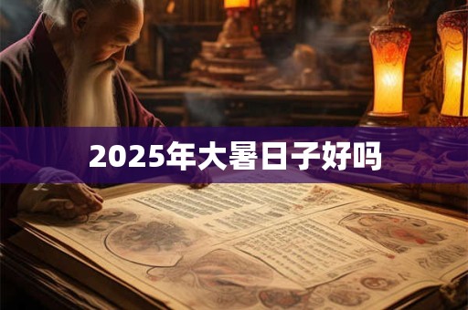 2025年大暑日子好吗 2025年大暑日子好吗