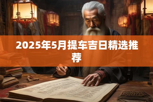 2025年5月提车吉日精选推荐 2025年5月提车吉日精选推荐