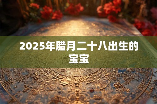 2025年腊月二十八出生的宝宝