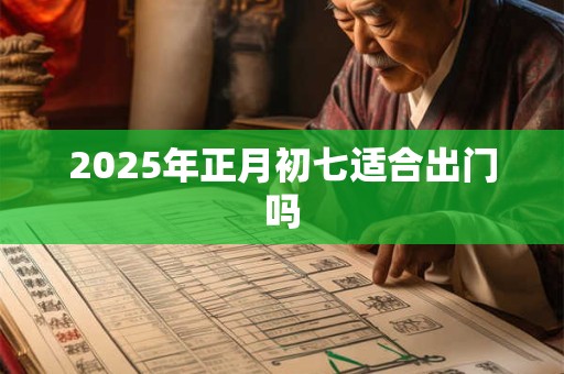 2025年正月初七适合出门吗 2025年正月初七适合出门吗