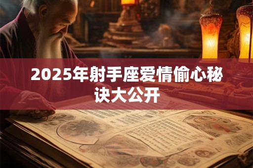 2025年射手座爱情偷心秘诀大公开 2025年射手座爱情偷心秘诀大公开