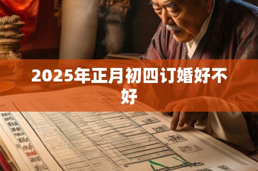2025年正月初四订婚好不好 2025年正月初四订婚好不好