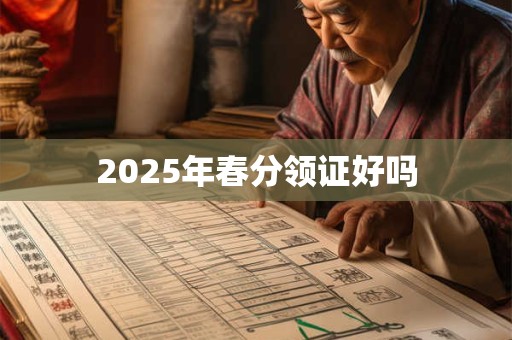 2025年春分领证好吗 2025年春分领证好吗