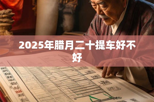 2025年腊月二十提车好不好