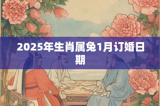 2025年生肖属兔1月订婚日期 2025年生肖属兔1月订婚日期