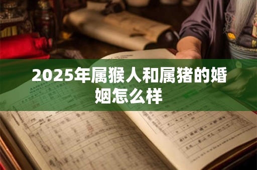 2025年属猴人和属猪的婚姻怎么样