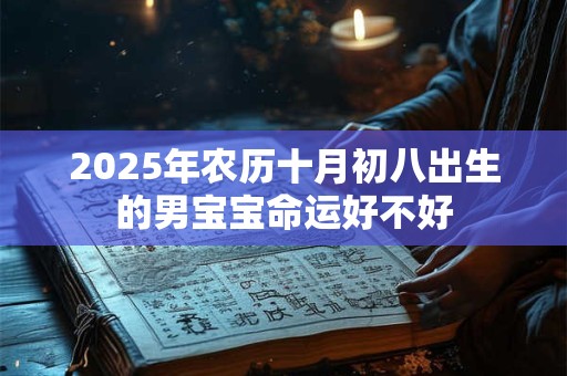 2025年农历十月初八出生的男宝宝命运好不好