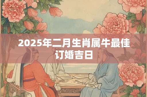 2025年二月生肖属牛最佳订婚吉日 2025年二月生肖属牛最佳订婚吉日