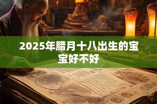 2025年腊月十八出生的宝宝好不好 2025年腊月十八出生的宝宝好不好