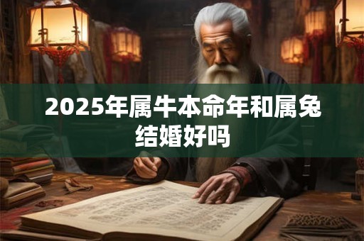 2025年属牛本命年和属兔结婚好吗 2025年属牛本命年和属兔结婚好吗
