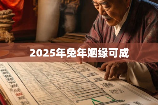 2025年兔年姻缘可成