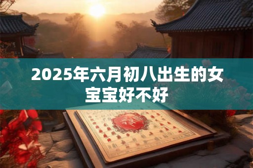 2025年六月初八出生的女宝宝好不好 2025年六月初八出生的女宝宝好不好