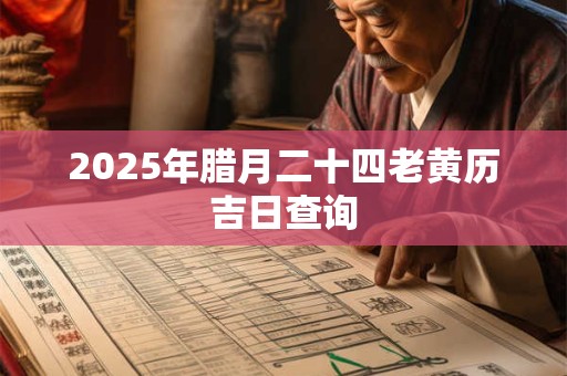 2025年腊月二十四老黄历吉日查询 2025年腊月二十四老黄历吉日查询