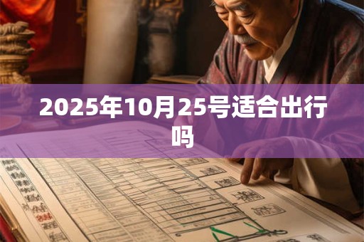 2025年10月25号适合出行吗 2025年10月25号适合出行吗
