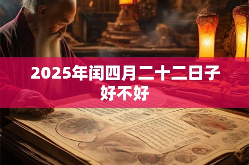 2025年闰四月二十二日子好不好 2025年闰四月二十二日子好不好