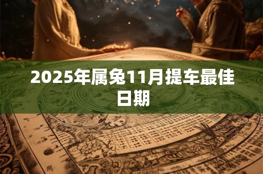 2025年属兔11月提车最佳日期 2025年属兔11月提车最佳日期