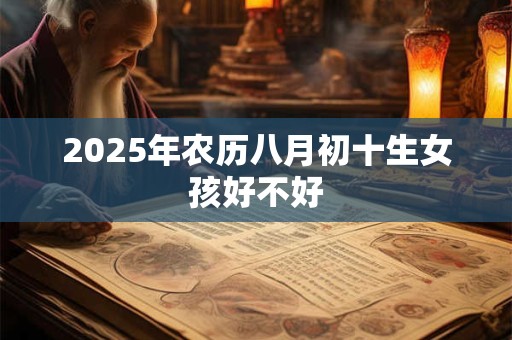 2025年农历八月初十生女孩好不好