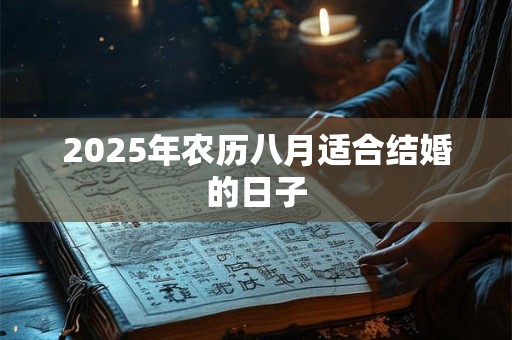 2025年农历八月适合结婚的日子 2025年农历八月适合结婚的日子