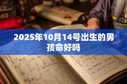 2025年10月14号出生的男孩命好吗
