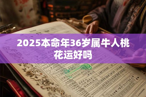 2025本命年36岁属牛人桃花运好吗 2025本命年36岁属牛人桃花运好吗
