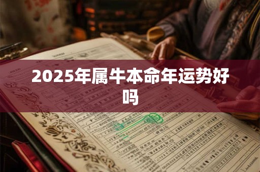 2025年属牛本命年运势好吗 2025年属牛本命年运势好吗