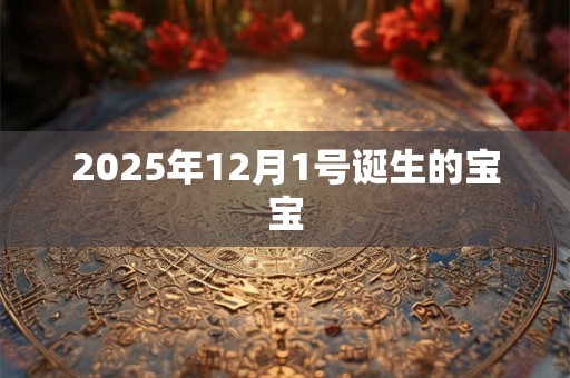 2025年12月1号诞生的宝宝 2025年12月1号诞生的宝宝
