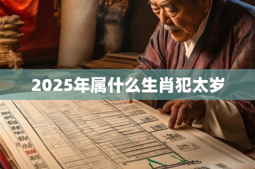 2025年属什么生肖犯太岁 2025年属什么生肖犯太岁