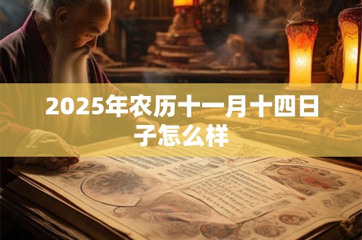 2025年农历十一月十四日子怎么样