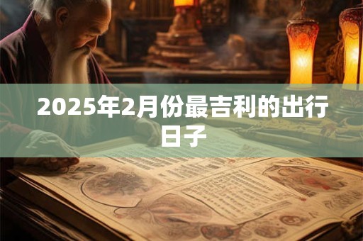 2025年2月份最吉利的出行日子